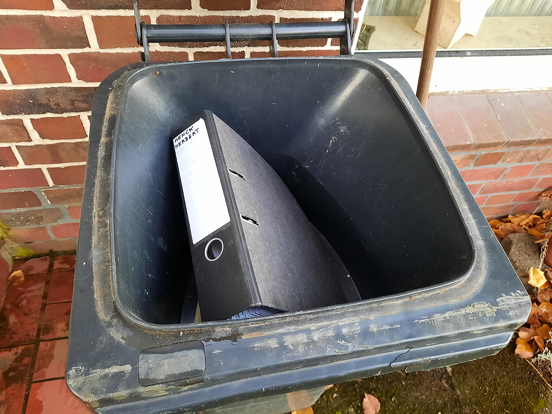 Archivierung Akte Ehefrau Archivierung Akte Ehefrau